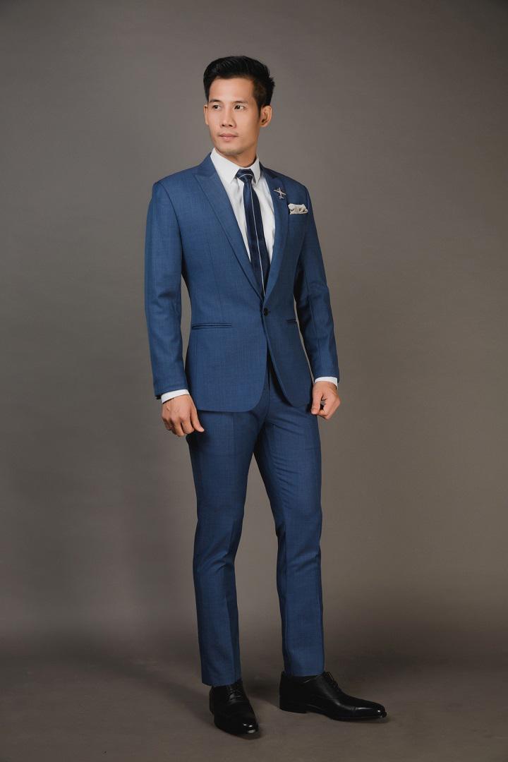 Bộ Vest Nam Xanh Navy 624749
