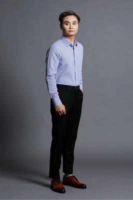 Áo Sơ Mi Nam Công Sở Xanh Caro