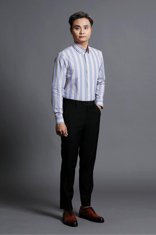 Áo Sơ Mi Nam Sọc Caro bản Lớn