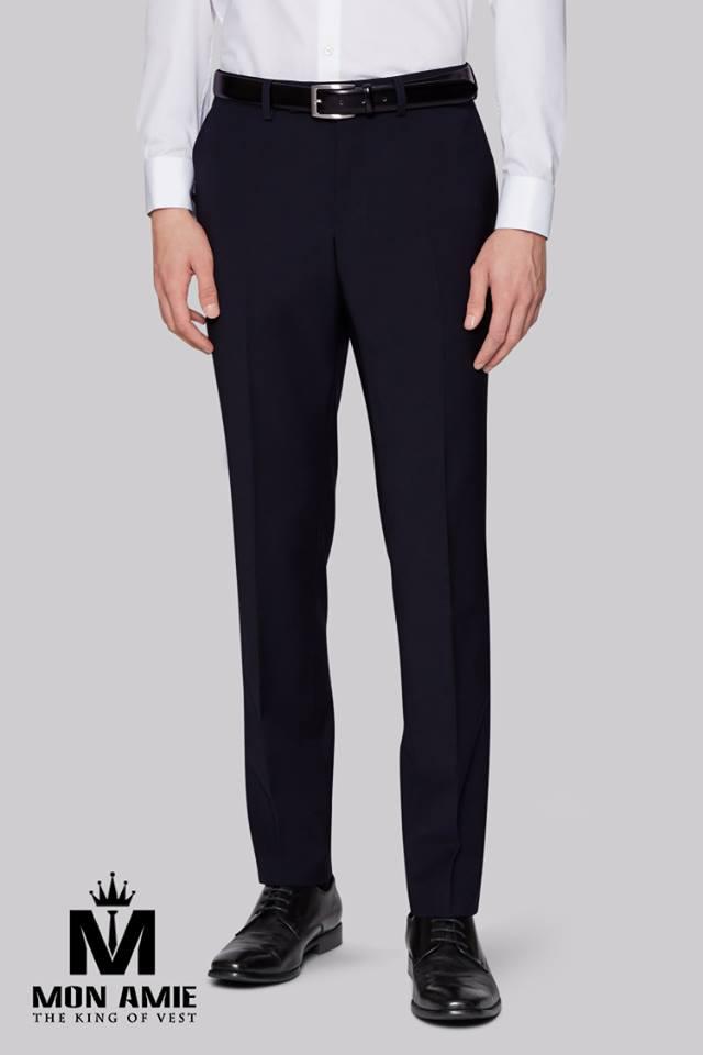 Quần Tây Nam Xanh Đen Đẹp