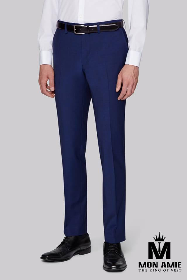 Quần Tây Nam Xanh Dương Đẹp