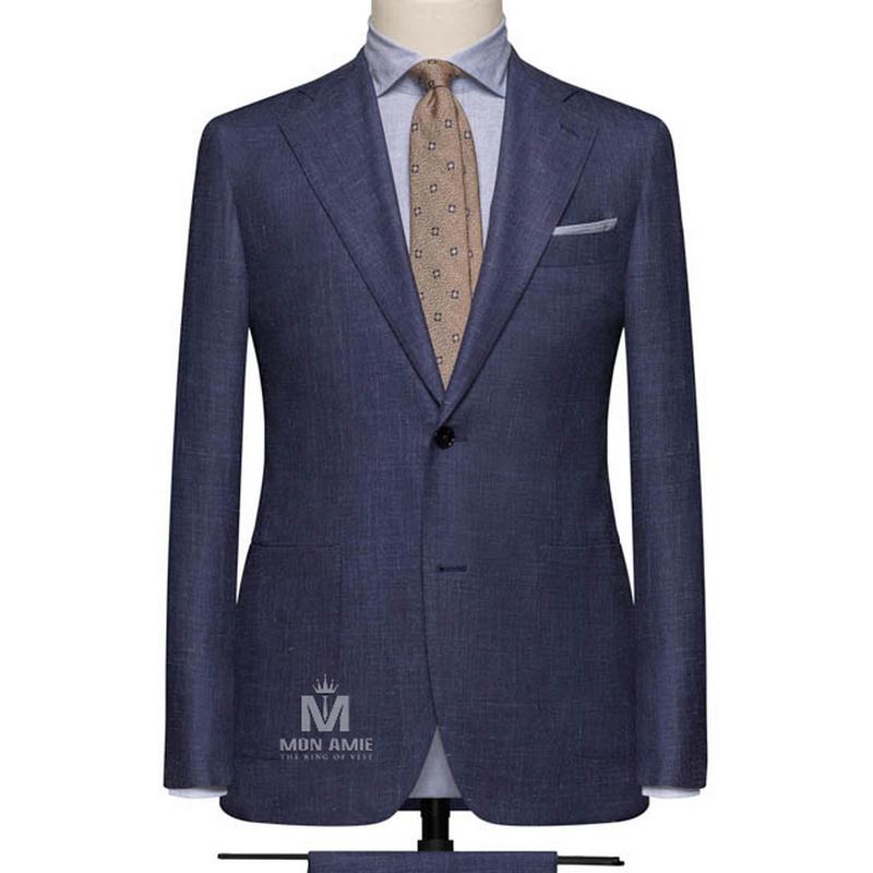 Bộ Vest Nam Công Sở Cao Cấp Xanh Navy 25000-1-1