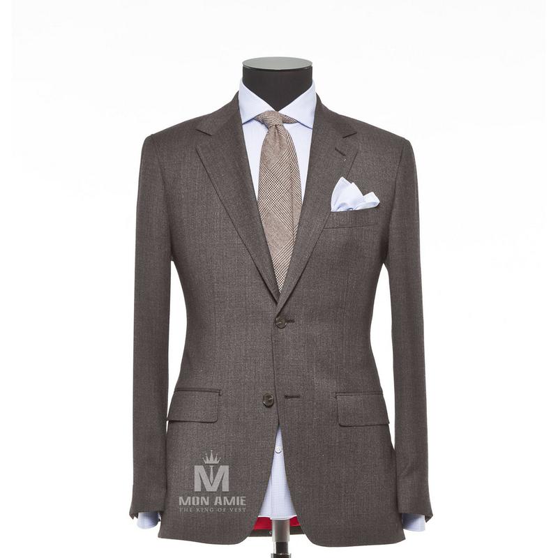 Bộ Vest Nam Công Sở Cao Cấp Màu Nâu 624760-1