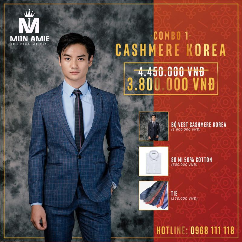 9 COMBO MAY VESTON ƯU ĐÃI TẠI MON AMIE 