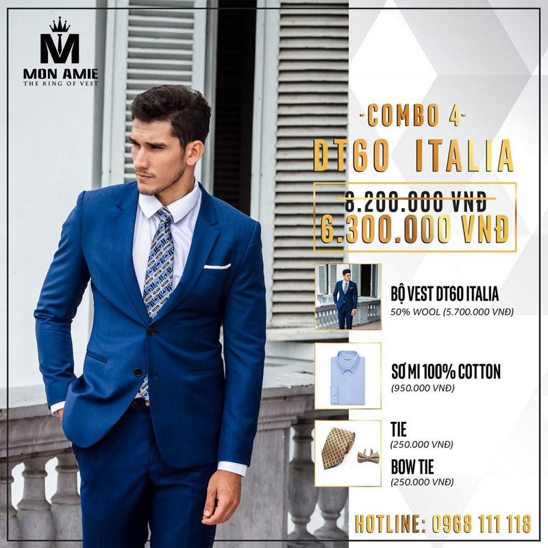 9 COMBO MAY VESTON ƯU ĐÃI TẠI MON AMIE 