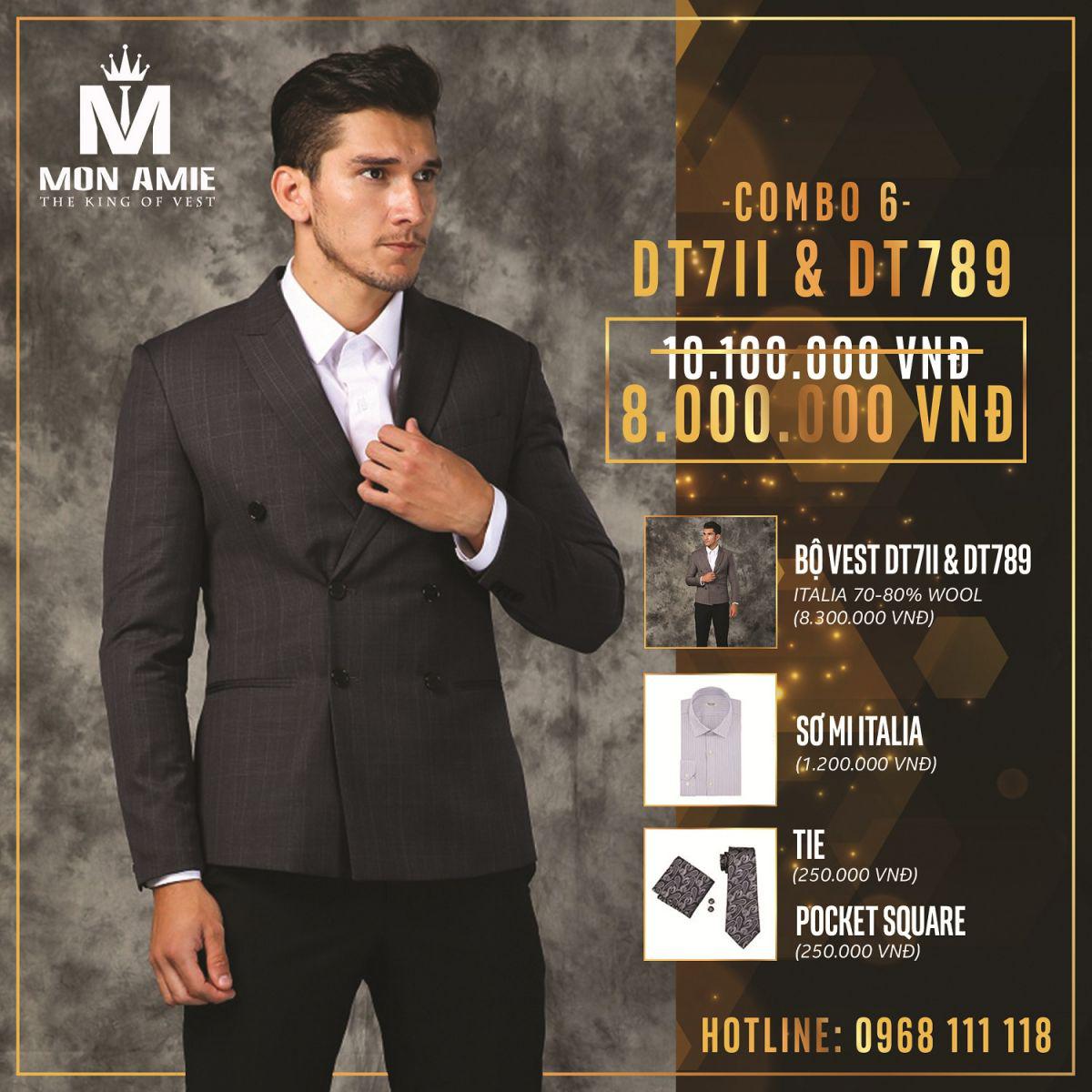 9 COMBO MAY VESTON ƯU ĐÃI TẠI MON AMIE