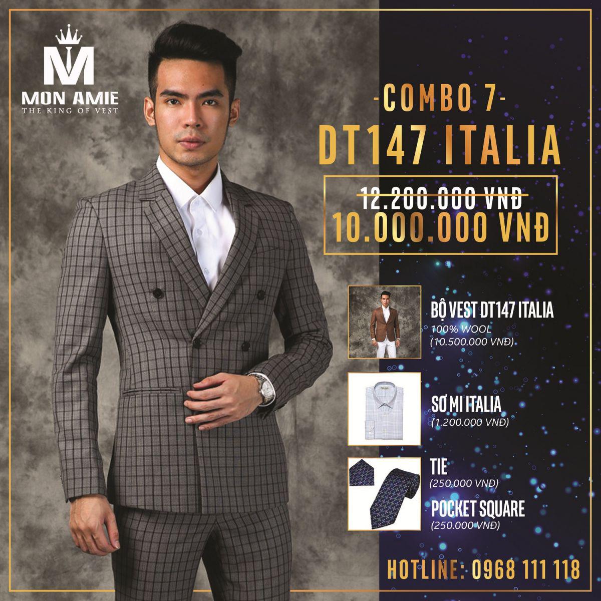 9 COMBO MAY VESTON ƯU ĐÃI TẠI MON AMIE