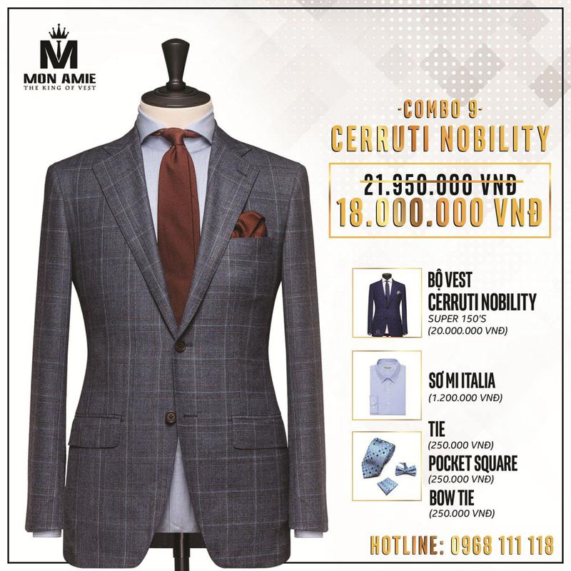 9 COMBO MAY VESTON ƯU ĐÃI TẠI MON AMIE 