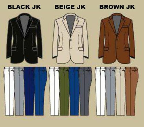 Giúp quý ông phối màu comple 'chuẩn'