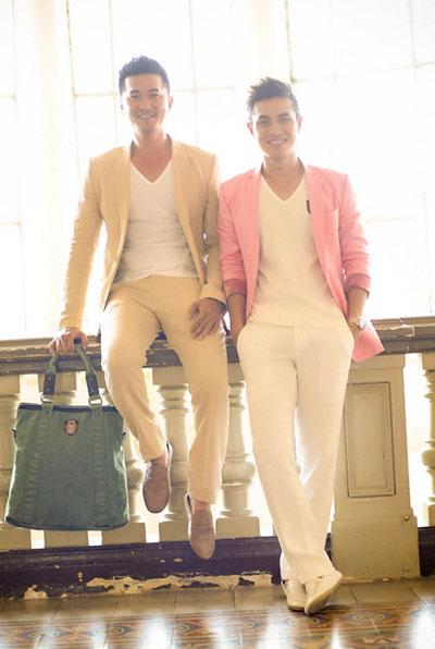 Vest sắc màu trẻ trung cho các chàng trai công sở