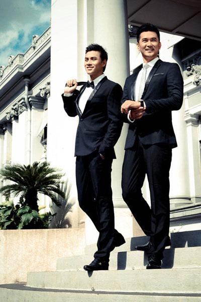 Vest sắc màu trẻ trung cho các chàng trai công sở