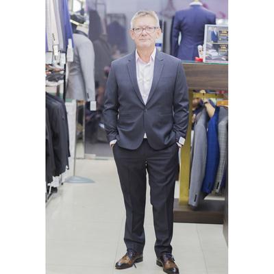 Bộ Vest Sui Gia Màu Xám B51.016